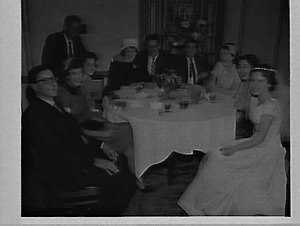 Jennifer Morton Stever's wedding, 1959