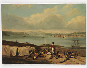 [Port Jackson from Dawes Battery, ca. 1842 / after John...