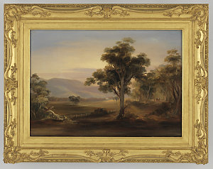 [H. Cox’s Place Mudgee, 1841] / painted by C. Martens