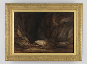 Interior of Burrangalong [Abercrombie] Cavern, ca.1843-...