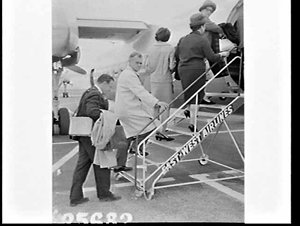 Dept. Immigration photographs of migrants travelling by...
