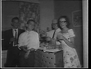 Mary Moore's 21st birthday party at home