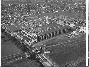 Aerial photographs of Ford Motor Co., Homebush
