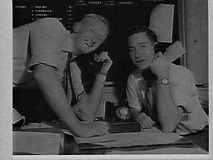 APM staff photographed for 1959 APM News