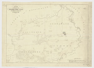 Plan of part of Gulgong gold field, County of Phillip [...