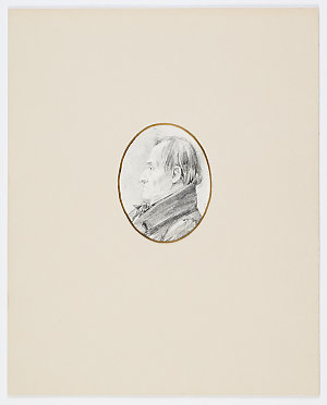Item 1: William Cox / miniature portrait by C. Rodius, ...