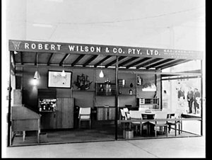 Robert Wilson & Co. exhibit, Furniture Show 1967, Sydne...