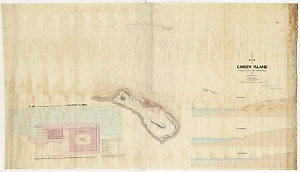 Plan of Garden Island, Port Jackson New South Wales 187...