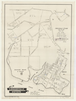 [Longueville subdivision plans] [cartographic material]