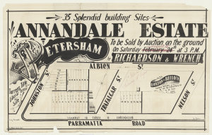 [Leichhardt subdivision plans] [cartographic material]