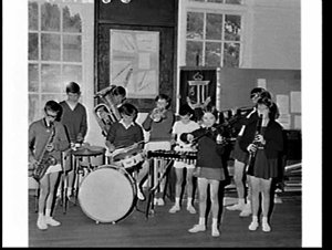 Schoolchildren at Daceyville Public School photographed...