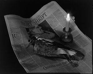File 41: Death by candlelight, January 1990 / photograp...