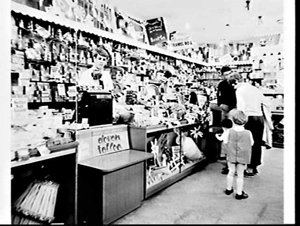 Photographs of Roselands Shopping Centre for English jo...