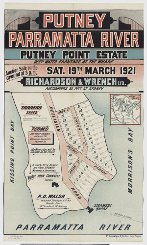 [Putney subdivision plans] [cartographic material]