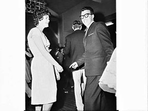 ICI plastics factory ball, 1962, Mascot Town Hall