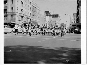 Royal Fijian Police Band, 1966 Royal Easter Show Parade...