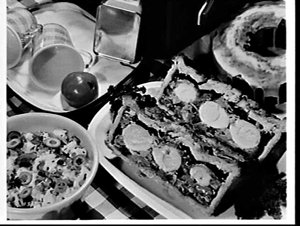 APA studio photograph of veal and egg pie for Country P...
