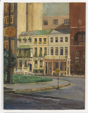 Macquarie Street, Sydney, ca. 1916-1935 / painted by Fr...