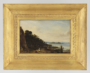 Garden Island from the Domain, 1841 / Maurice Felton