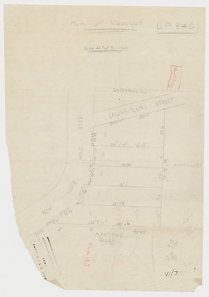 [Vaucluse subdivision plans] [cartographic material]