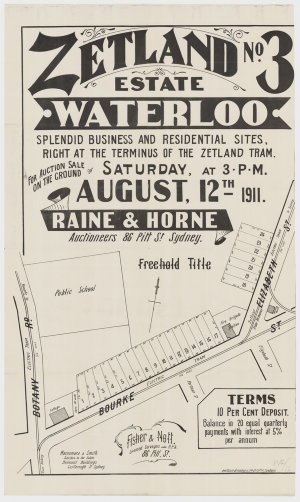 [Waterloo subdivision plans] [cartographic material]
