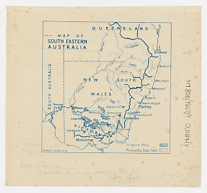 Map of South Eastern Australia [cartographic material] ...