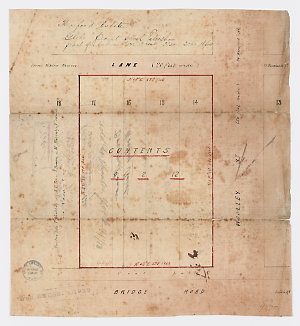 Hereford Estate, Glebe Point [cartographic material] : ...