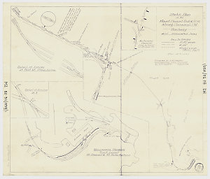 Sketch plan of the Mount Pleasant Coal & Iron Mining Co...