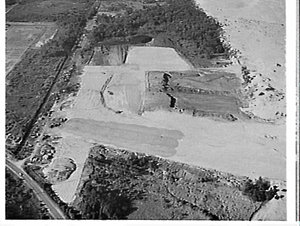 Aerial photographs of building site, Kurnell