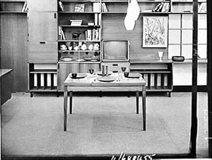 Atel Furniture stand, Furniture Show 1964, Royal Agricu...