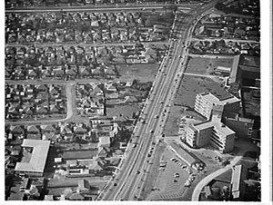 Aerial photograph of the Sutherland Shire Hospital and ...