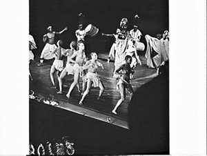 Ballet of African dancers, Theatre Royal