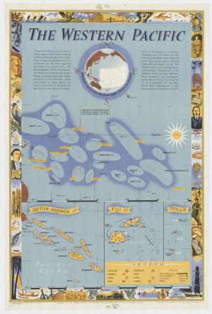 Western Pacific [cartographic material] / by Leo Vernon...