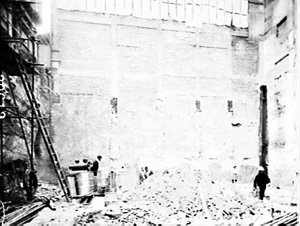 Excavations and building site, no. 17 Martin Place, Syd...