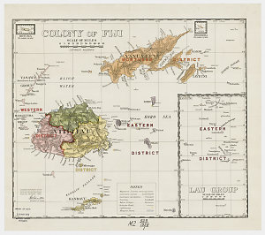 Colony of Fiji [cartographic material] / compiled and d...