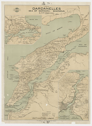 Dardanelles, Sea of Marmara, Bosporus [cartographic material] / by H.E.C. Robinson, Sydney.