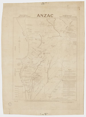 Anzac [cartographic material] / H.E.C. Robinson delt.