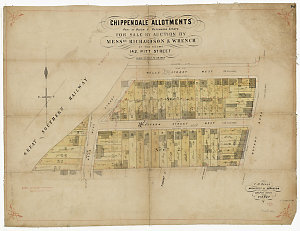 Chippendale allotments [cartographic material] : part o...
