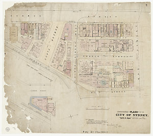 Structural plans of the City of Sydney [cartographic ma...