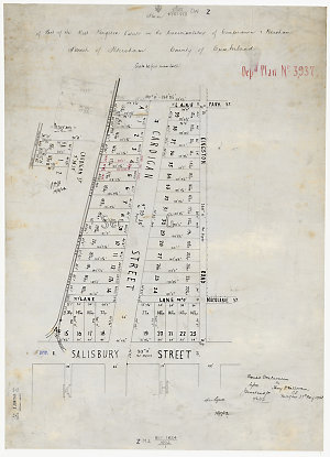 Plan of part of the West Kensington estate in the munic...