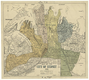 Map of the City of Sydney, 1930 [cartographic material]...