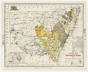 Mineral map of New South Wales 1930 [cartographic mater...