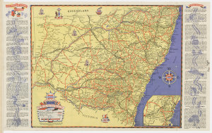 Union White Flash road map of New South Wales [cartogra...