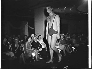 Jantzen 1964-65 swimsuit fashion parade, Menzies Hotel