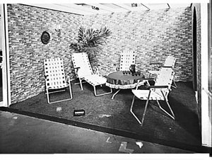 Namco exhibit, Furniture Show 1965, Sydney Showground