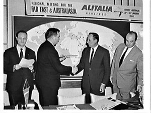 Alitalia regional meeting for the Far East and Australasia, Menzies Hotel