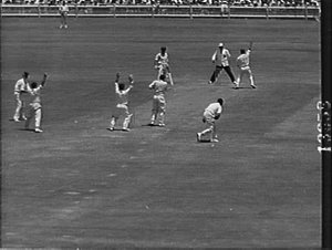 M.C.C. versus Australia cricket, 3rd Test, 1963, Sydney...