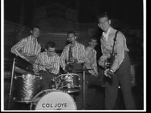 Col Joye and the Joyboys performing on the Sydney Town ...