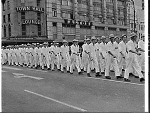 Apprenticeship Week 1962 march and parade through Sydne...