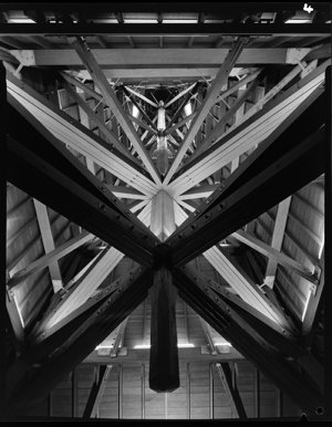 File 21: Interior of steeple (Cox and Mackay), 1966 / p...